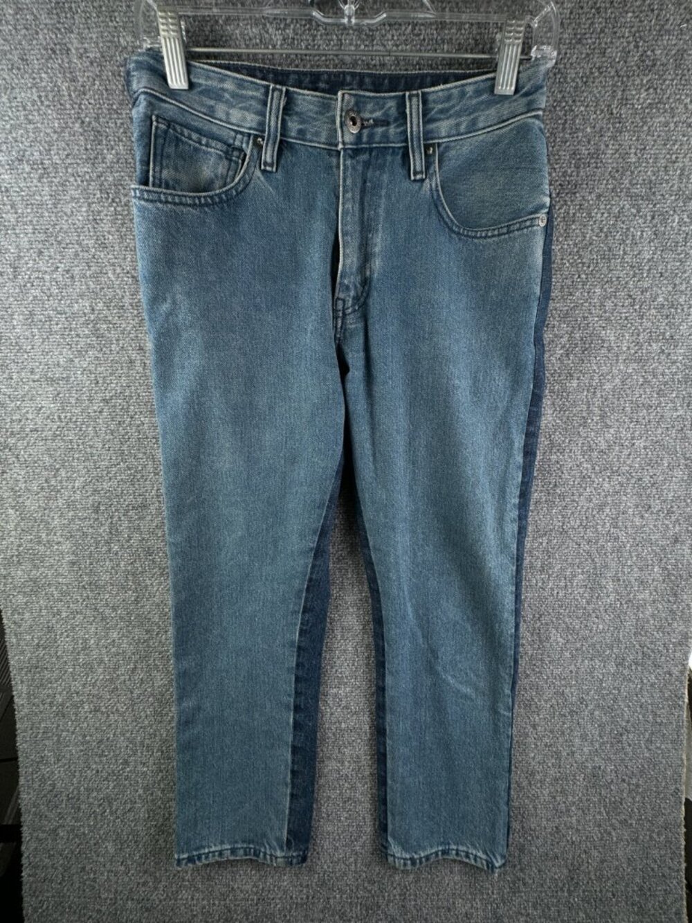 Levi’s Made Crafted 26 Waist Jeans 2-color Blue Leather Patch Big E Blue Tab